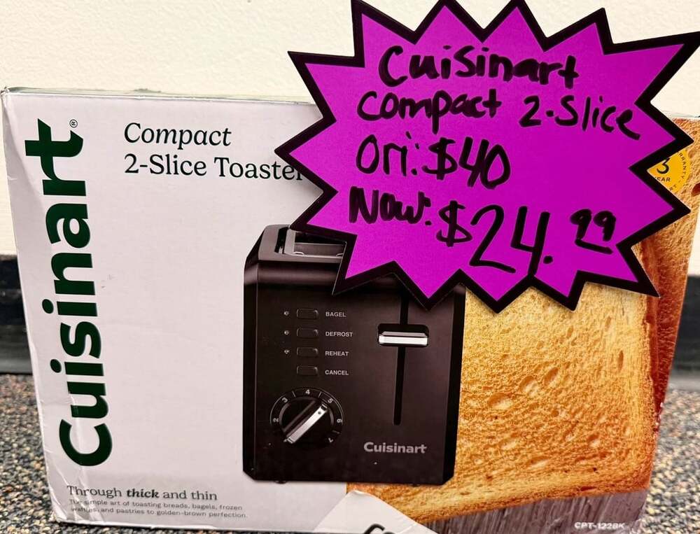 Cuisinart Compact 2-Slice Toaster CPT-122BK Black